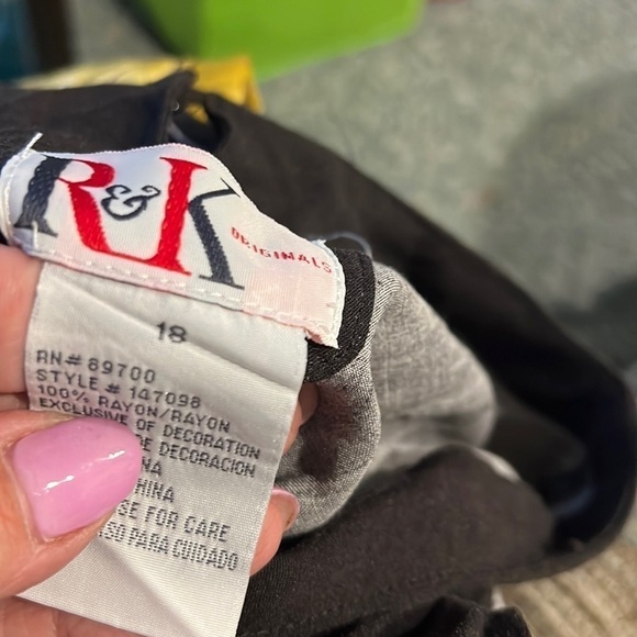 R & K shift sleeveless dress with sequins size 18 - Picture 7 of 8